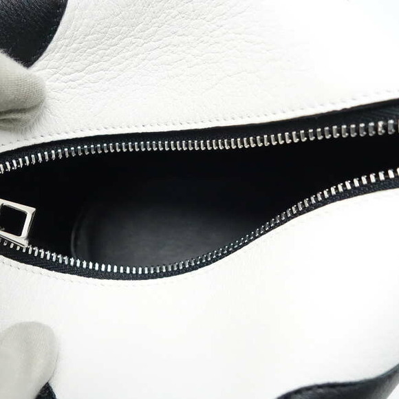 Loewe Panda Shoulder Bag Black White Calfskin - Picture 2 of 3